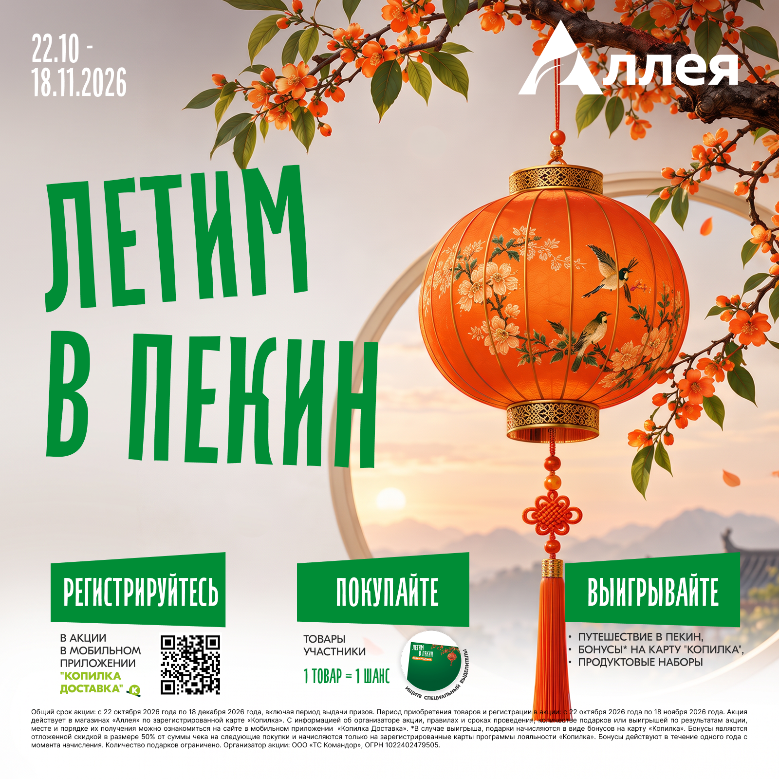 АКЦИЯ «ЛЕТИМ В ПЕКИН»